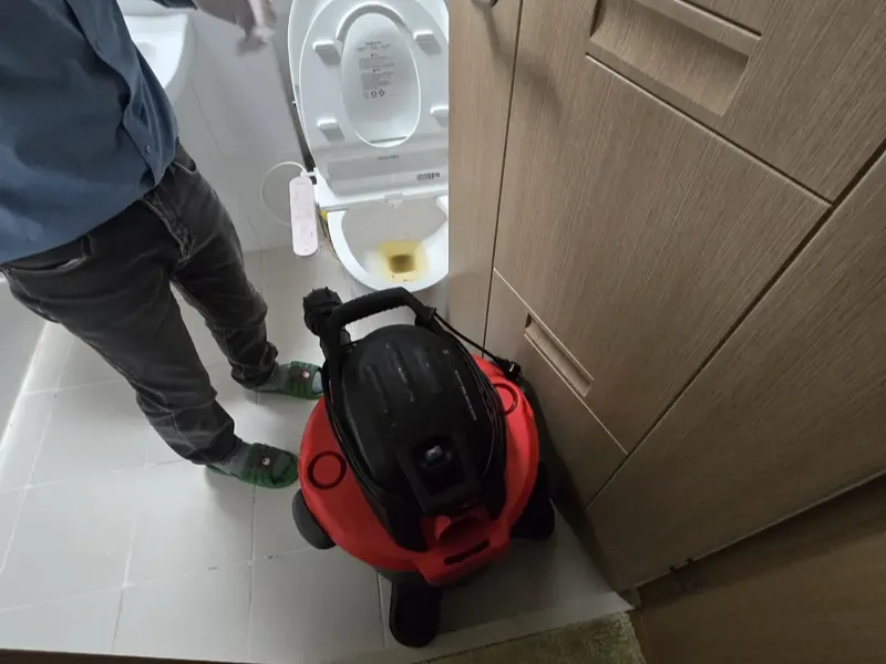 보령 변기막힘 작업사례 6